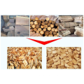 High automation and high efficiency of mobile diesel wood chip machine